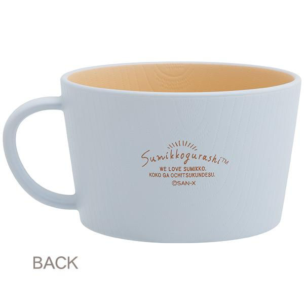 縮圖：SX0211 SAN-X 角落生物木目調有耳杯 (843362) (約 10.5 x 10.5 x 6.5 cm)