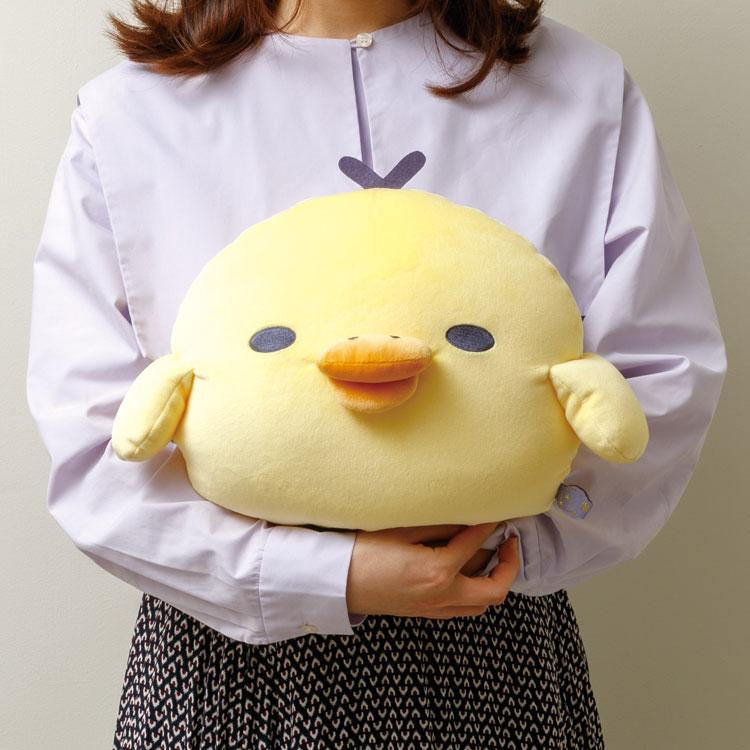 縮圖：SX0146 San-X 小鳥手抱攬枕咕𠱸 (836418) (約 30 x 35 x 18 cm)(原箱2個)