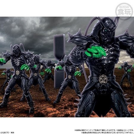 縮圖：F15695 Bandai SHODO-O 幪面超人公仔香口膠 (隨機款) 1's x (原裝10個)