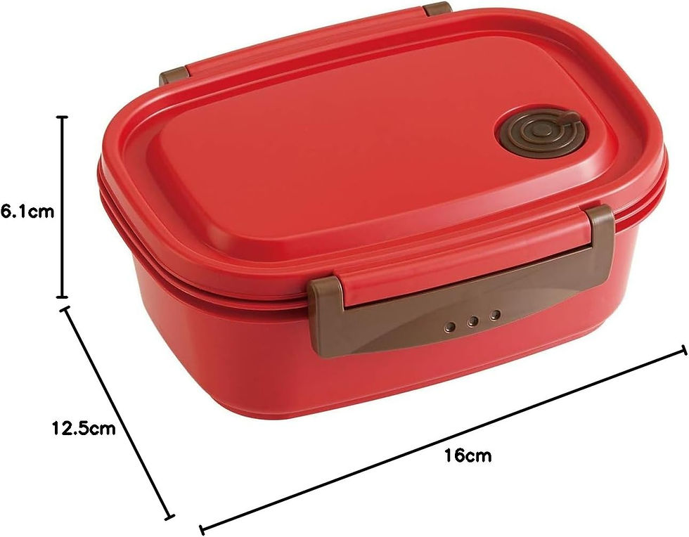 縮圖：HW0244 Skater 2 點密實微波爐飯盒 (496349) (內容量約 550 ml) (約 16 x 12.5 x 6.1 cm)