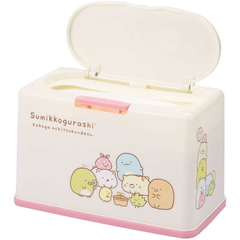 Thumbnail: HW0339 Skater 角落生物抗菌口罩收納盒 (577574) (約 21.8 x 13.3 x 11.8 cm、可放約 50 個口罩) x (原裝2件)