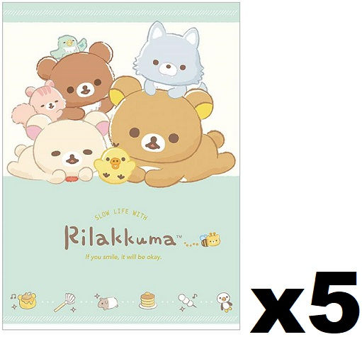 Thumbnail: SX0001 San-X 鬆弛熊 A4、A3 兩用文件快勞x(5個）