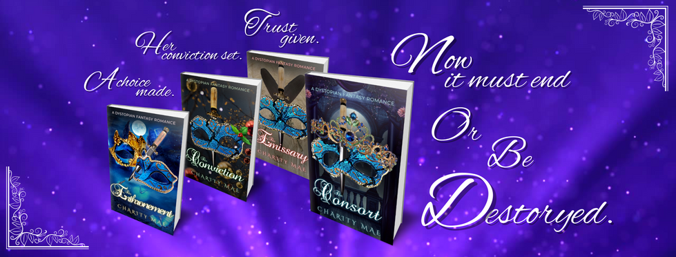Ethronement 4 Book Covers Facebook Banner (Still)