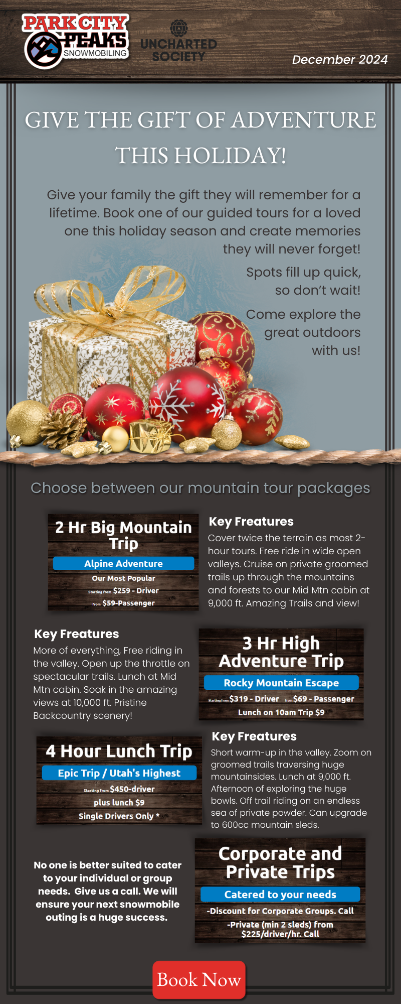 Park City Peaks - Dec 2024 Newsletter