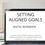 Thumbnail: Setting Aligned Goals Digital Workbook