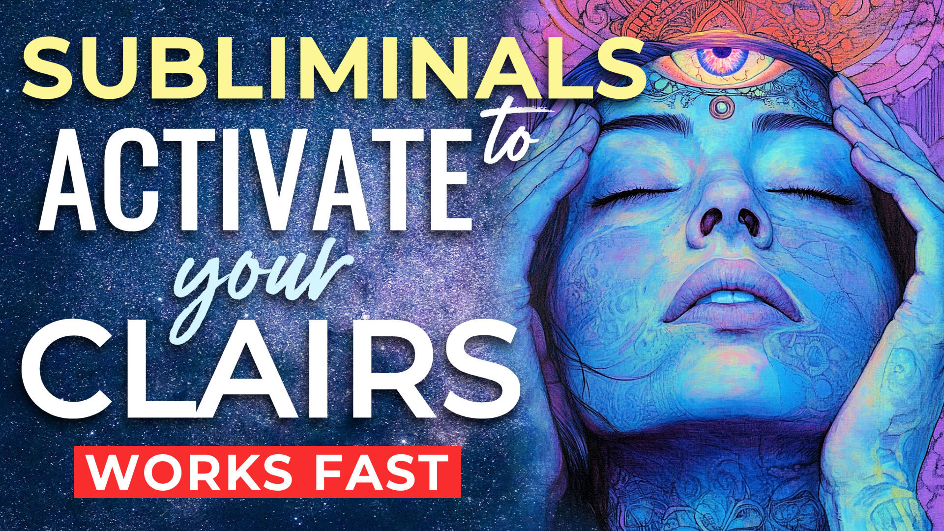 SUBLIMINAL Affirmations to Activate Your Clairs