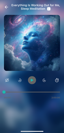 Sleep Time: Sleep Meditations App Audio Player