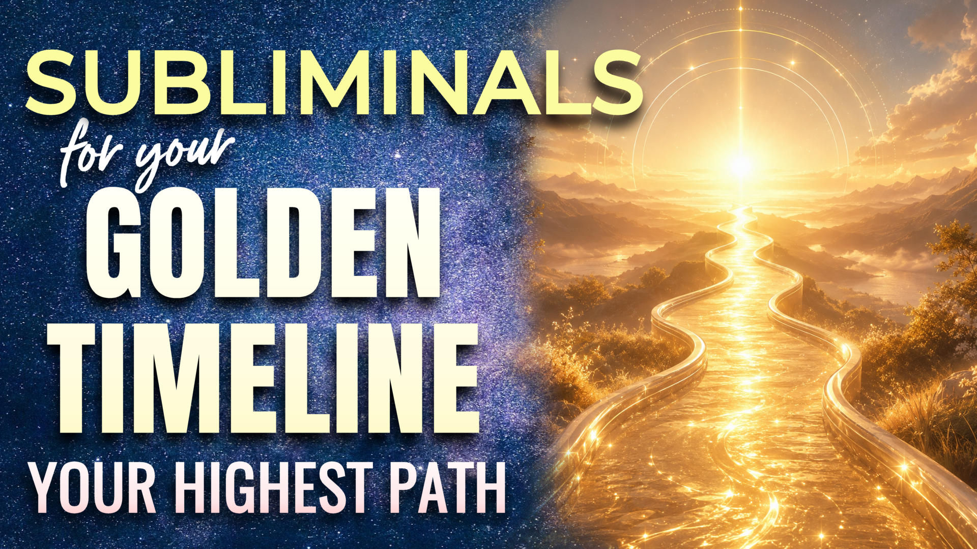 SUBLIMINALS for Your Golden Timeline