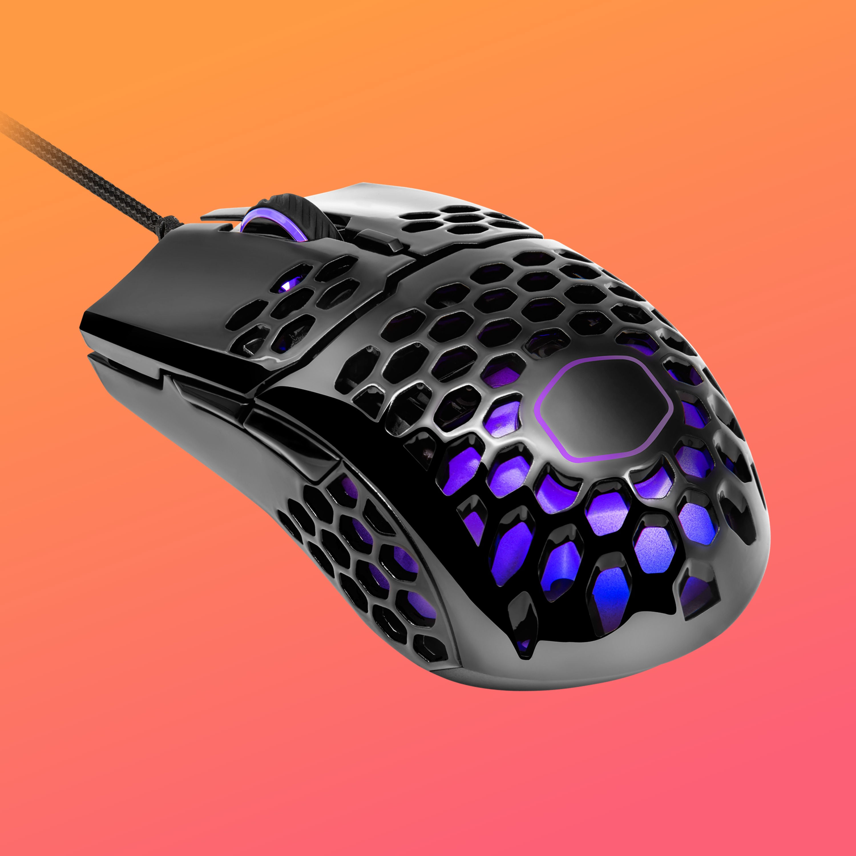 Cooler Master MM711 60G Glossy Black Gaming Mouse