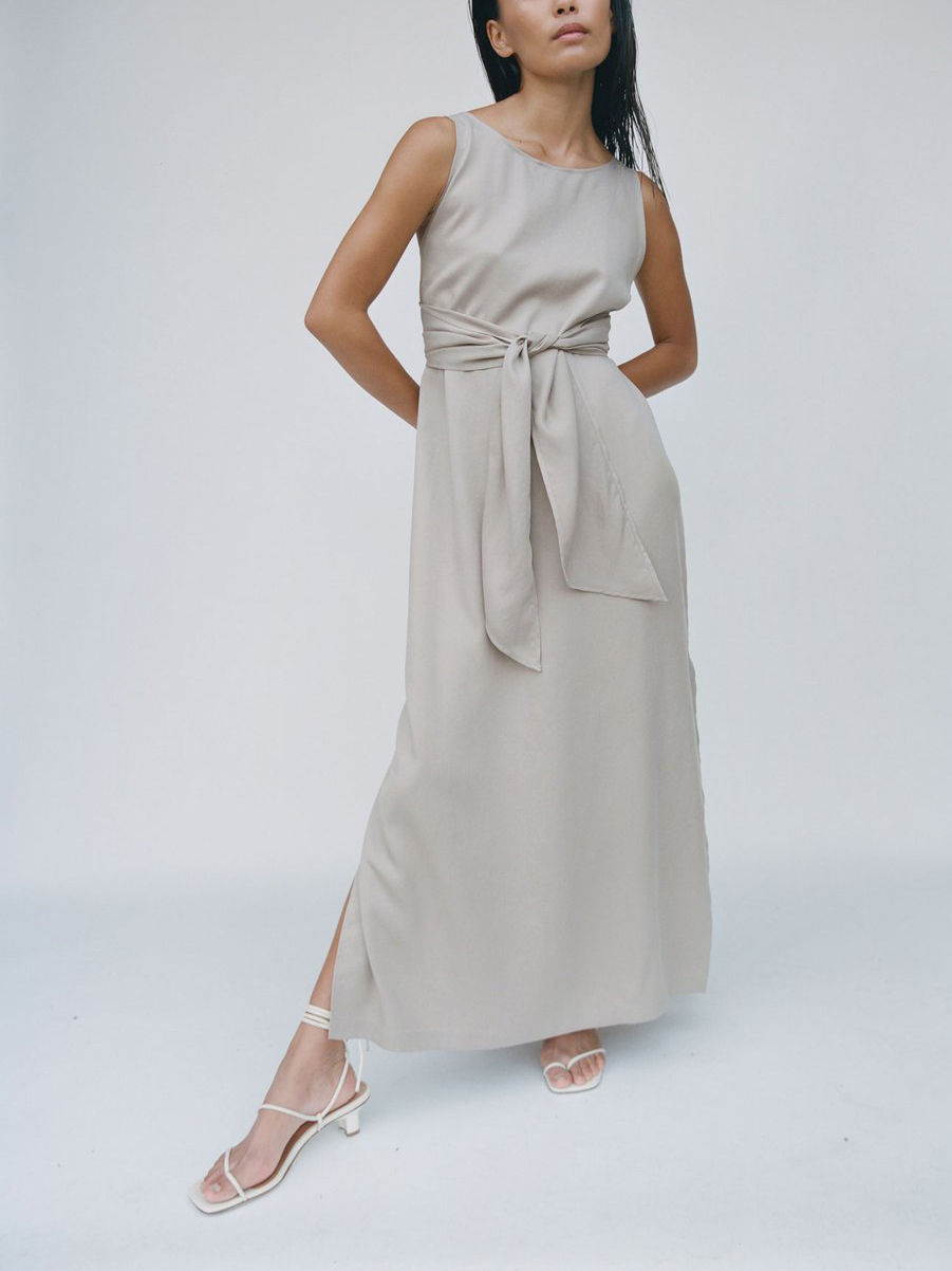 SHAINA MOTE - Tie dress | ORG