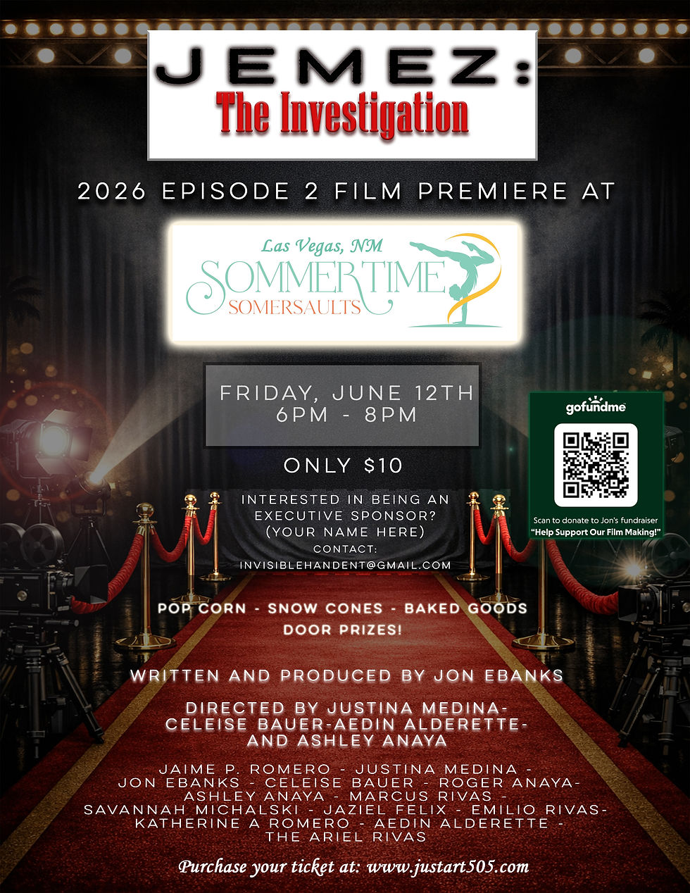 Jemez: The Investigation Las Vegas Film Premiere 6/12/2026