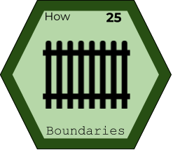 Storytelling Elements - Boundaries
