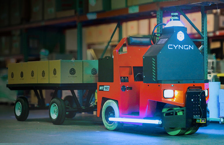 Cyngn to deploy DriveMod Tugger with major automotive supplier. 來源:Automated Storage Warehouse
