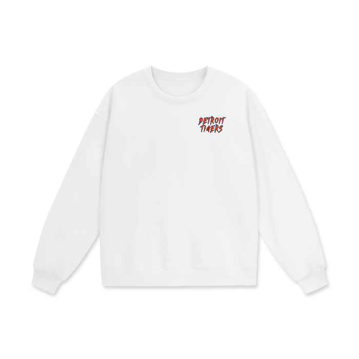 Gritty Tigs Heavyweight Drop Shoulder Oversized Crewneck 