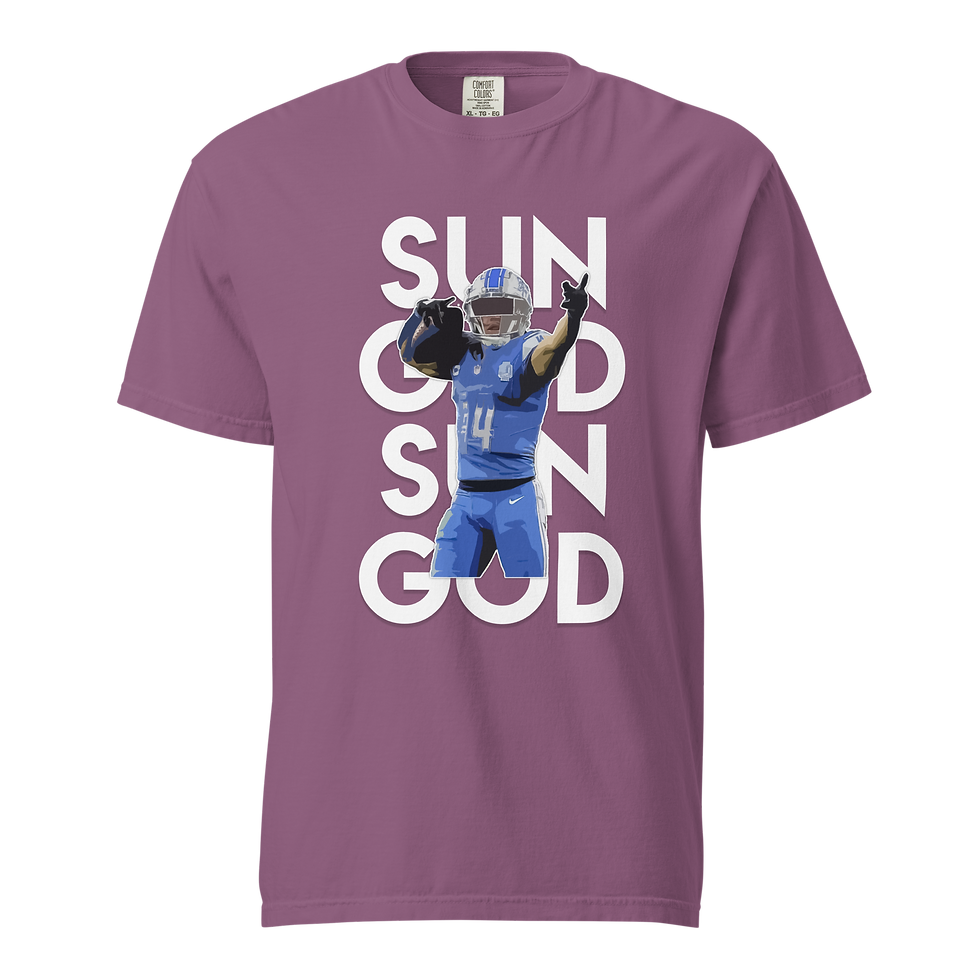 Thumbnail: Amon-Ra St. Brown "SUN GOD" t-shirt