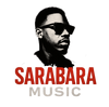 Sarabara Music logo with a man in sunglasses, Bienvenu chez sarabaramusic, Sarabaramusic.