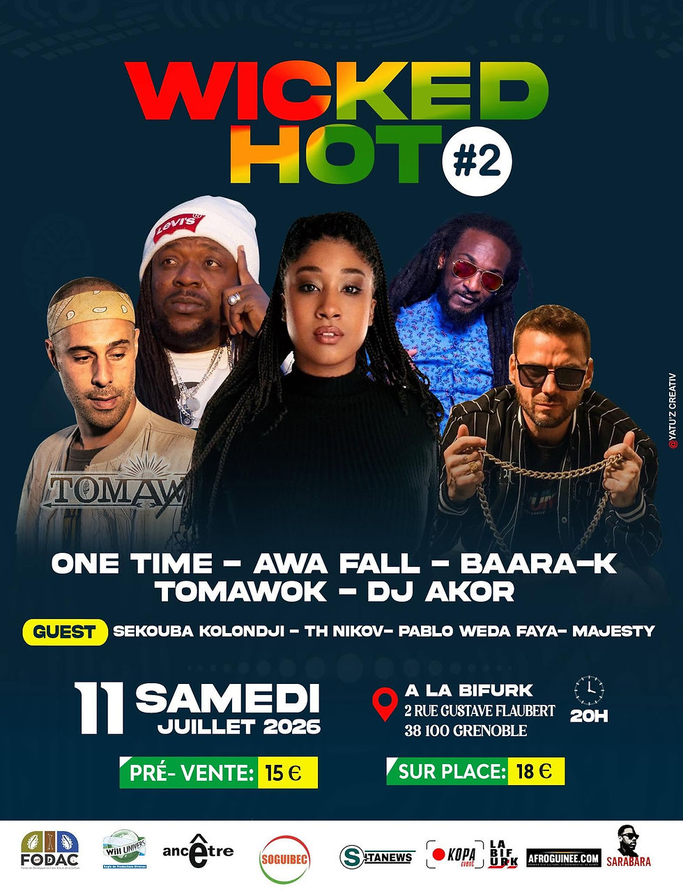 WICKED HOT #2 : Grenoble s'apprête à vibrer au rythme du reggae, du dancehall et des musiques du monde