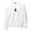 Miniature : Sweatshirt blanc avec logo Sarabaramusic : Unisex Premium Sweatshirt | Cotton Heritage M2480