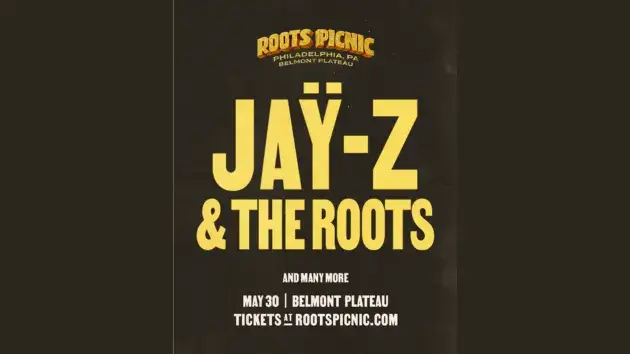 Affiche Officielle Jay Z &  The Roots 2026 