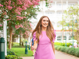 Senior Photoshoot at Disney's Grand Floridian Resort and Spa