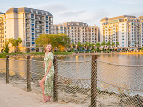 Senior Photo Session at Disney's Riviera Resort and Caribbean Beach Resort