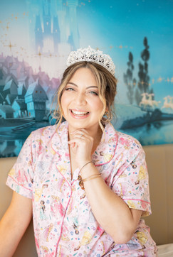 Bridal Portraits on Disney Wish by disney wedding photographer Adrianna Gunn