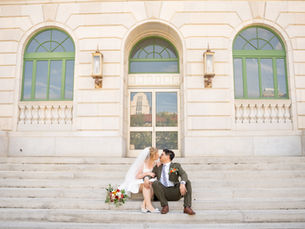 Downtown Orlando Elopement at the Orlando History Center and Historic Dubsdread Ballroom by Orlando Wedding Photographer Adrianna Gunn