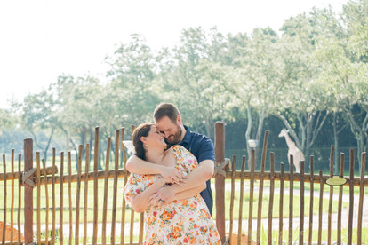 Engagement session at Disney's Animal Kingdom Lodge with Disney Wedding and Engagement Photographer Adrianna Gunn