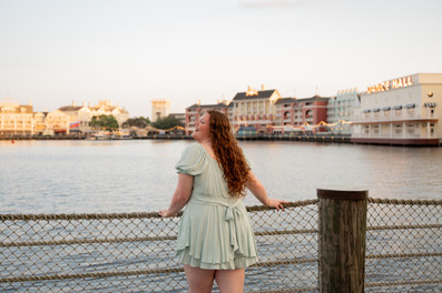 Disney's Boardwalk Senior Session with Disney Photographer Adrianna Gunn