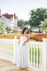 Senior Portrait Session at Disney's Grand Floridian Resort by Disney Photographer Adrianna Gunn