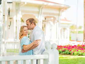 Pregnancy Announcement Photo Session at Disney's Grand Floridian Resort and Spa