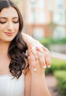 Engagement ring photo by Disney and Orlando Proposal and Engagement Photographer Adrianna GUnn