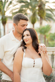 Couples Engagement Session at Loews Portofino Bay Hotel at Universal Orlando Resort by Universal Orlando Photographer Adrianna Gunn