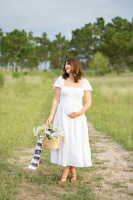 Lake Louisa State Park Pregnancy Announcement by Orlando Maternity Photographer Adrianna Gunn