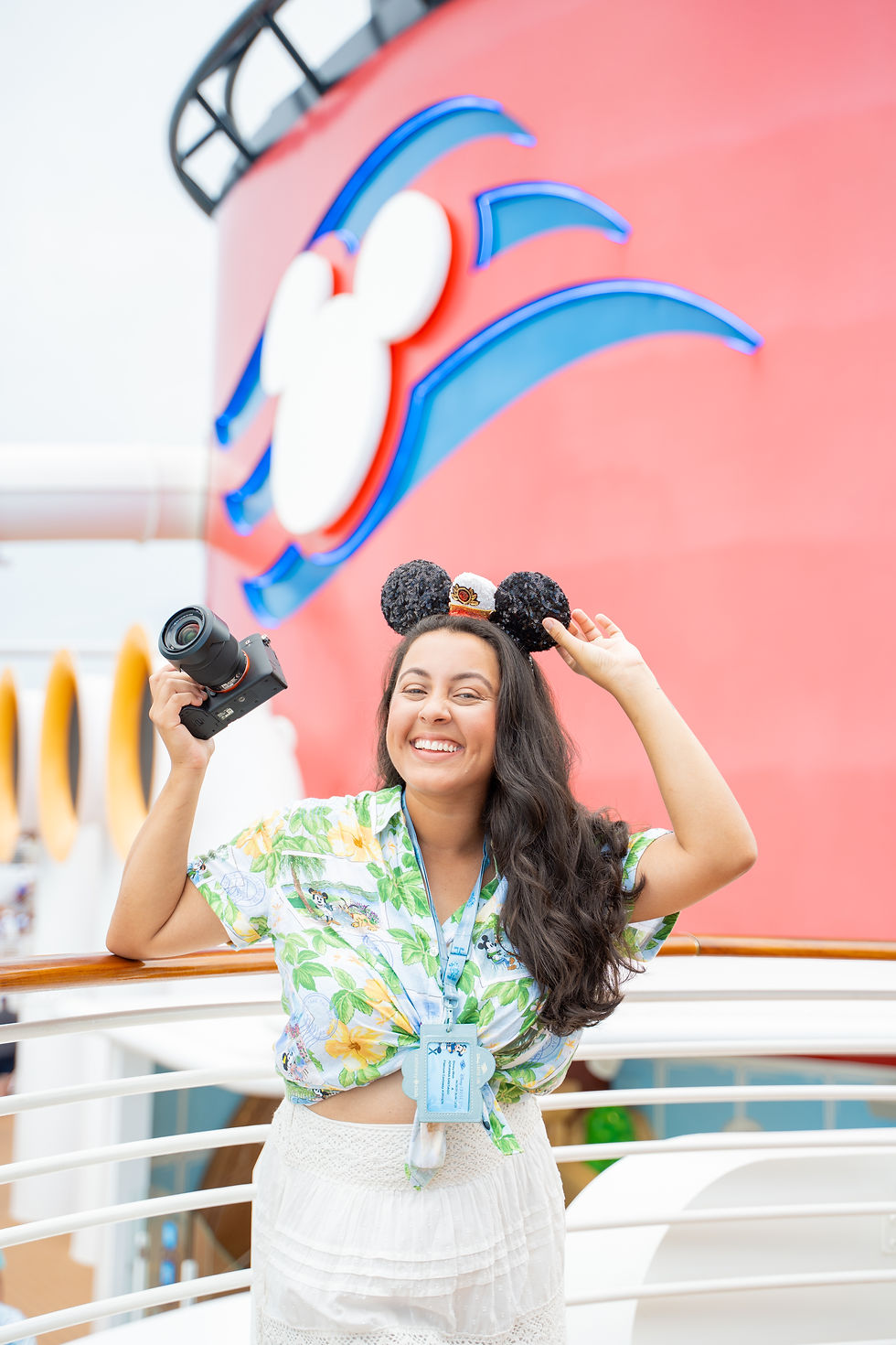 Disney Cruise Wedding photographer Adrianna Gunn onboard the Disney Wish