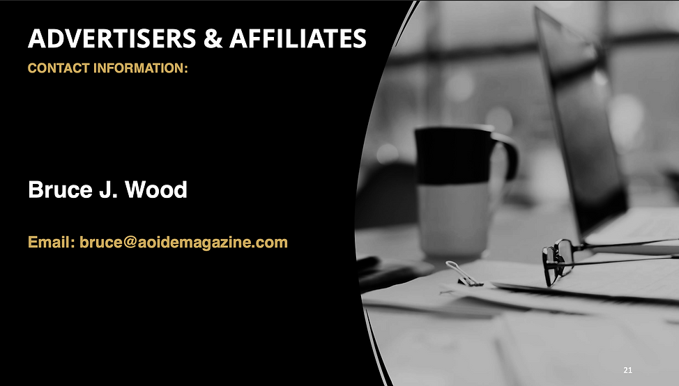 contact information for editor in chief
