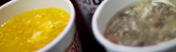 Arranged Food and Objects