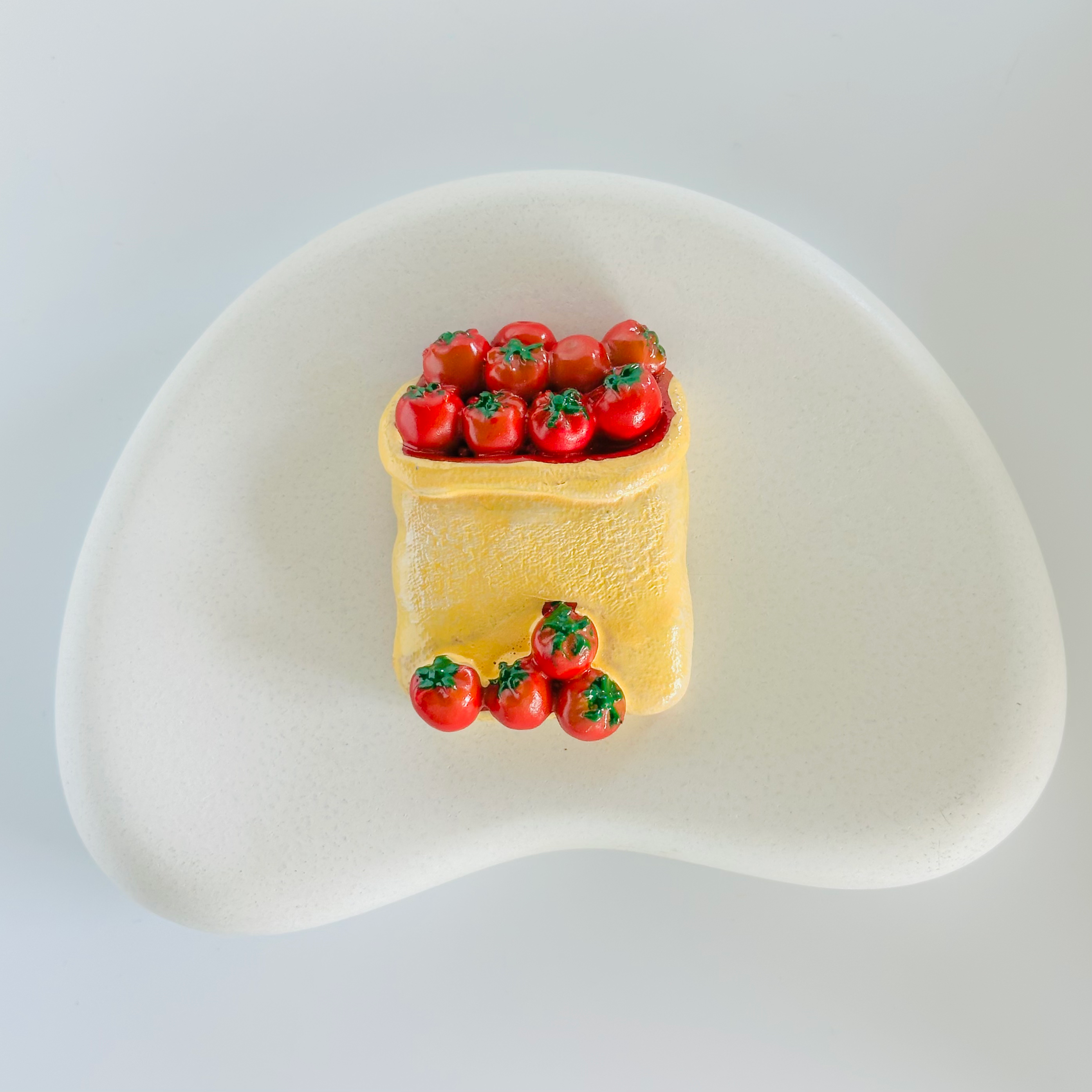 Tomato Sack Fridge Magnet