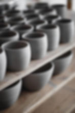 Baraque à Pots-Atelier de Poterie créé par la céramiste Marie-France Lefebvre.