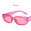Thumbnail: Small Rectangle Sunglasses Women Oval Vintage Brand Designer Anti-glare UV400