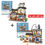 Thumbnail: Creative Sea Fish Food House Building Block Store With Figure Dolls 