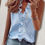 Thumbnail: Elegant Ruffles Women Blouses Casual V Neck Long Sleeve Loose Female Tunic