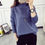 Thumbnail: Autumn Winter Pullover Jumper Pull Femme Hiver Streetwear Casual Knitted 
