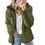 Thumbnail: Women Long Sleeve Medium Long Plush Trench Coat Lamb Wool Coat