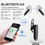 Thumbnail: New Bee Bluetooth 5.0 Wireless Headphones Headset Earphones with Mic 24Hrs