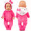 Thumbnail: Suit+Shoes Dolls Outfit For 17 inch 43cm Baby Doll Jumpers Rompers Doll Clothes