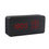 Thumbnail: Alarm Clock LED Wooden Watch Table Voice Control Digital Wood