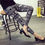 Thumbnail: Printing Leggins High Quality Women Fitness Pants Elasticity Floral Stripes