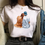 Thumbnail: Couple T-shirt Couple Printing Fashion Top Women;s O-neck Casual 