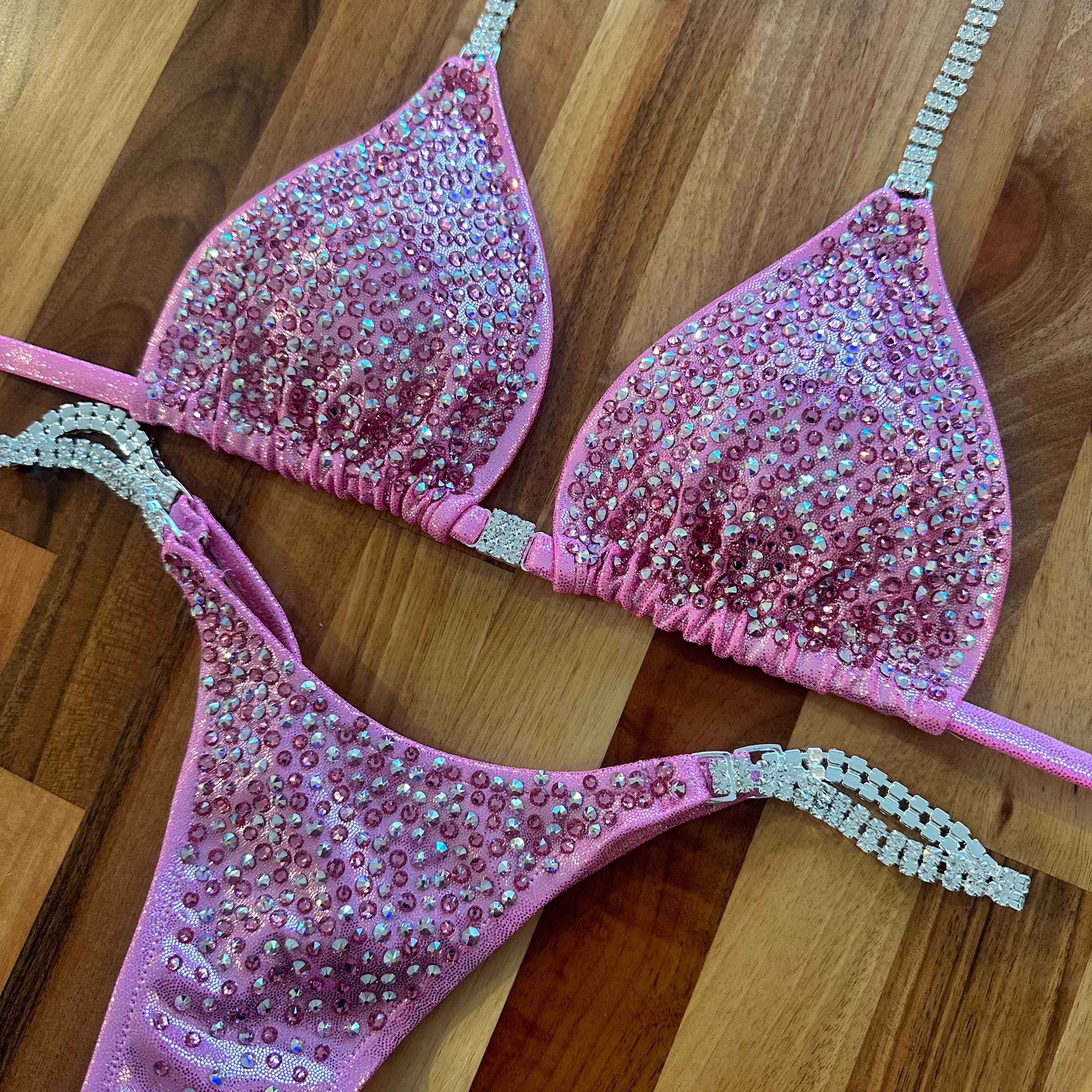 Competition Bikini - Lux Bubble Gum Pink
